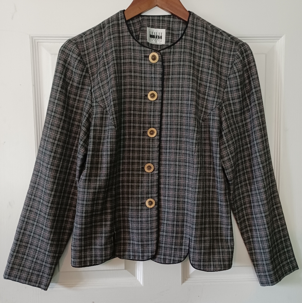 Vintage Style Leslie Fay Blazer